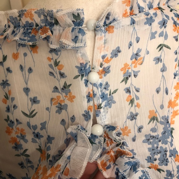 Long Sleeve Floral Mini Dress - Picture 10 of 12